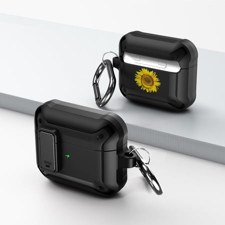 Duo Shield Secure Lock Designed For AirPods 3rd Gen With Hook  Black/Black price history on PriceWatchPro