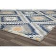 thumbnail image 4 of Soleil BR30L Sunset Tribal Moroccan gray Area Rug, 8'9"x12', 4 of 9