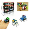 thumbnail image 4 of Ounissouiy 12 piezas de juguetes de coche para niños, rellenos de calcetín extraíbles, Mini modelos de construcción de dibujos animados, Juguetes, 4 of 6