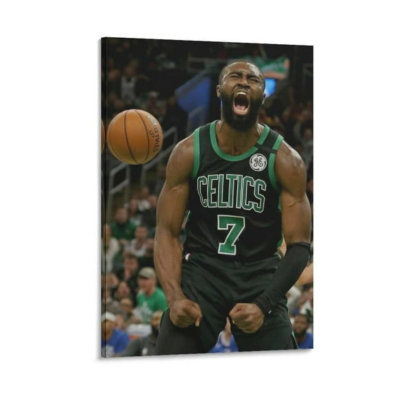 Jaylen Brown Canvas Poster Art Poster Canvas Painting Decor Wall Print Photo Gifts Home Modern Decorative Posters 12x18inch(30x45cm)
