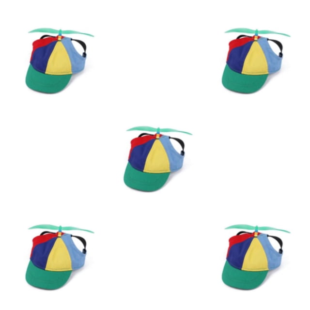Sombrero de hélice de algodón para mascotas Methold colorido desmontable ajustable