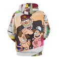 thumbnail image 3 of Gravity Falls Sweatshirts Casual Pullover Hoodie Jacket Unisex Hooded Activewear 3D Printed Long Sleeve Sweater with Pocket 5XL, 3 of 8