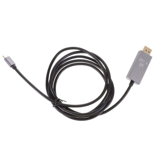 Shisuyan Câble USB-C vers DisplayPort 6 Pouces pour Moniteur, Adaptateur USB-C vers DP 1.4