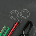 thumbnail image 4 of SHOWERORO 12pcs Recessed Lighting Clips For Light Bulb Retaining With Silver Material, 4 of 8