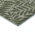 thumbnail image 4 of Addison Rugs Mayfield Washable Transitional Tropical, Leaves, Botanical Green Rectangle Rug, 3' x 5', 4 of 6