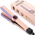 thumbnail image 1 of HITTIONA Plancha alisadora de pelo - Plancha alisadora iónica infrarroja de cerámica 1,75 con calentamiento rápido en 5 s, peinado antiencrespamiento para todo tipo de cabello, 1 of 1