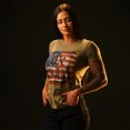 thumbnail image 2 of Howitzer Style Women's T-Shirt We Flag Military&nbsp;Grunt&nbsp;MFG, 2 of 6