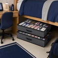 thumbnail image 5 of Scidweet 2 Pack Under Bed Shoe Storage Organizer for Closet, Fits Total 32 Pairs Foldable Underbed Shoes Containers, 5 of 8