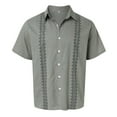 thumbnail image 5 of BOBOGOJP Chemise Boutonnée Homme Coupe Décontractée Mi-Lourde Manches Longues, Gris TTG, 5 of 5