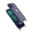 thumbnail image 3 of Transparent Shockproof Phone Case For iPhone 15 Pro Max 14 13 12 11 With Ring Hole Clear Four-Corner Airbag Soft Bumper Cover Transparent for iphone11ProMax(6.5"), 3 of 6