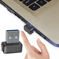 thumbnail image 2 of Lecteur de Clés Empreinte Digitale USB U2F Scanner d'Empreintes Digitales Biométrique Anti-Empreintes Mini Clé de Sécurité Dongle, 2 of 7