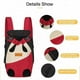 thumbnail image 4 of Mochila de viaje para mascotas con patas extendidas, mochila transportadora para perros pequeños, medianos, gatos, cachorros, mochila transportadora frontal ajustable para mascotas, para senderismo, v, 4 of 7