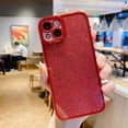 thumbnail image 1 of Funda azul con revestimiento cuadrado brillante para iPhone 14 13 Pro Max 11 12 Mini XR X XS Max 6 7 8 Plus SE 2020, funda transparente a prueba de golpes Tan Jianjun unisex, 1 of 2