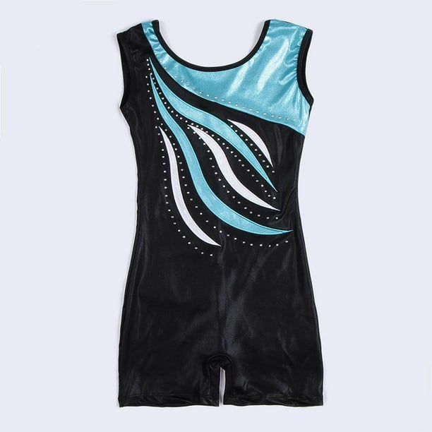 MYQFF gymnastics Outfits for Little girls Stretchy Training