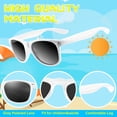 thumbnail image 3 of Gafas de sol de fiesta ASTARON, paquete de 12, blanco y negro, 3 of 6