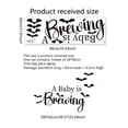 thumbnail image 2 of Adhesivo de pared YUANY A Baby is Brewing with Bats Halloween, 2 of 7