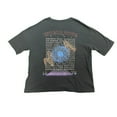 thumbnail image 2 of Billabong T-Shirt Noir pour Femmes Tournée Mondiale 1973 T-Shirt à Imprimé Graphique P/P (S01), 2 of 8