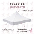 thumbnail image 4 of Lona Repuesto Toldo Impermeable 2x2 m Color Blanco, 4 of 5