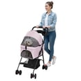 thumbnail image 4 of Dapmiu Pet Stroller with Removable Carrier,8KG Capacity Dog & Cat Stroller,Foldable with 360 Wheels & Safety Belt - Breathable Mesh,Large Storage Basket,Ideal for Walking,Shopping, and Travel, 4 of 8
