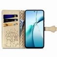 thumbnail image 2 of Funda Cartera FOXDOCK para Motorola Moto E15 , Flip PU con Relieve de Gatos y Perros, Tarjetero y Soporte, 2 of 6