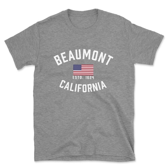 Beaumont California Patriot Men's Cotton T-Shirt