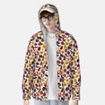 thumbnail image 4 of Daiia Halloween Pumpkin UPF 50+ Sun Protection Hoodie Jacket Lightweight Long Sleeve Sun Shirt for Women Men with Pocket Hiking Outdoor-3X-Large, 4 of 9