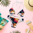 thumbnail image 6 of Cat Swimsuit Women Bikinis: Detachable Sponge Adjustable Strap Bikini Set Two-Pack Beach Pool Vacation., 6 of 6