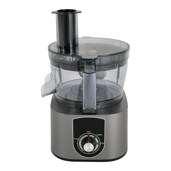 Wildnix 600W 7L Food Processor, High Efficiency, Multi-function Dicing and Slicing Machine with 3 Blades for Vegetables and Fruits