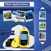 BEBANG Portable Fish Finder, Handheld Fish Depth Finder with Sonar Transducer for Boat Fishing Ice Fishing