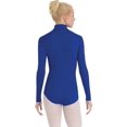 thumbnail image 3 of Capezio Royal Turtleneck Long Sleeve Leotard, Size X-Small, 3 of 3