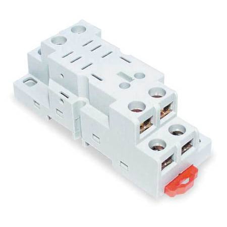 Relay Scket,Finger Safe,Square,8 Pin,16A DAYTON 1FC13