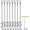 8PCS, variant on Ground Anchors Heavy Duty for High Wind Tie Down, 4 Pack 30" Shed Anchors Fully Welded Solid Steel, Chrome-Plated Screw-in Earth Auger Anchors for Swingset Carport Trampoline Canopy Gazebo