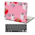 thumbnail image 1 of KSK KAISHEK Only for MacBook Pro 13" Case 2016 - 2021 2022 2023 Rel. Model A2338 M1&A2289&A2251&A2159&A1989&A1706&A1708, Plastic Hard Shell Cover + Black Keyboard Cover, Pink series 0062, 1 of 5