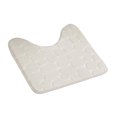 thumbnail image 1 of Contour Bath Rug Memory Foam Mat 3D Pebble 20”L x 20”W Beige, 1 of 6