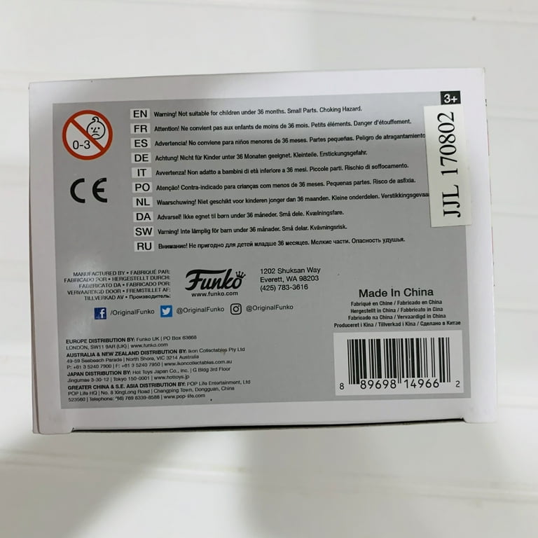 Funko pop made in china discount