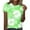#169-Green, variant on Neewe Womens Casual Printed Beach Tops Crewneck Short Sleeve T Shirts Fashion Outfits 2025 Spring Summer Shirts