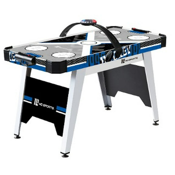 54" Air Hockey Table Set, Overhead Electronic Scorer, 2 Pushers, 2 Pucks, by MD Sports