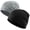 Black-linen Gray, variant on 2 Pack Cooling Skull Cap for Men & Women - Breathable Summer Beanie for Running, Cycling, Motorcycle