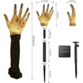 thumbnail image 5 of Sesiiduo Zombie Hands Halloween Outdoor Decor, 5 Pack,Solar Powered (1.99lb), 5 of 6