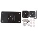 thumbnail image 2 of 1 Set ydown Número De Licencia De De Soporte 7 X 4 Pulgadas Para Accesorios De Negro Sunnimix Montaje de la placa de la motocicleta, 2 of 8