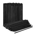 thumbnail image 1 of 500pcs Plastic Straws Thin Tube Cocktail Water Flat Mouthed Straight Tube, 1 of 5