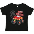 thumbnail image 3 of Inktastic Monster Truck How I Roll 3rd Birthday Boys Toddler T-Shirt, 3 of 5