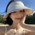 thumbnail image 4 of Sun Visor Hats Women Large Summer UV Protection Beach Cap, 4 of 4