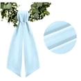 thumbnail image 2 of Wreath Sash for Front Door - Blank 3.7 x 54 Inch Polyester Plain Door Decoration Sashes for Christmas, Halloween, and Holiday Porch Decor，Multicolor, 2 of 6