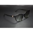 thumbnail image 3 of GUCCI GG0702SK 001 Round Oval Black Shiny Black Grey 54 mm Women's Sunglasses, 3 of 6