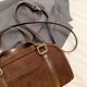 thumbnail image 3 of Bolso Hombro Gamuza para Mujer Con Correa Ajustable Boston Tote Bag El (café), 3 of 9