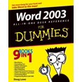 thumbnail image 1 of Pre-Owned Word 2003 All-in-One Desk Reference For Dummies (Paperback) 0764571419 9780764571411, 1 of 1