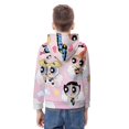 thumbnail image 2 of The Powerpuff Girls Youth Hoodies Boys Girls 3D Printed Sweatshirt Fall Winter Clothes Long Sleeves Pullover Sweater M, 2 of 6