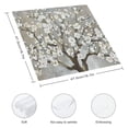 thumbnail image 3 of Nawy Plum Blossom Polyester Cloth Napkins for Dining Table Kitchen Daily Party Housewarming Farmhouse Decor 6 PCS, 3 of 7