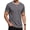 Deep grey, variant on RICHCOIN Mens T Shirt Short Sleeve Crewneck Casual Color Block Summer Tops